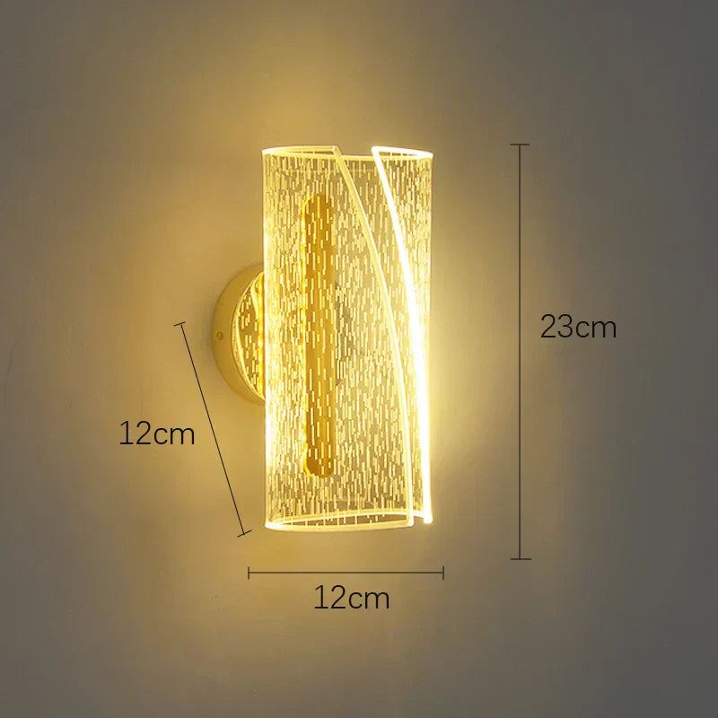 NoordGloed Scandinavian Wall Lamp | Wall Lamp | Led | metal/plastic | 10W | 220V | Elegant Wall Illumination