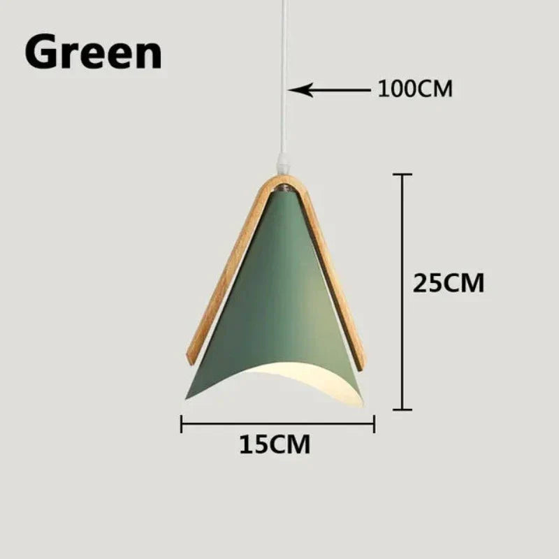 EliLicht Modern Hanging Lamp made | Lighting | LED | metal/wood | 90-260V | Premium Lighting Solution