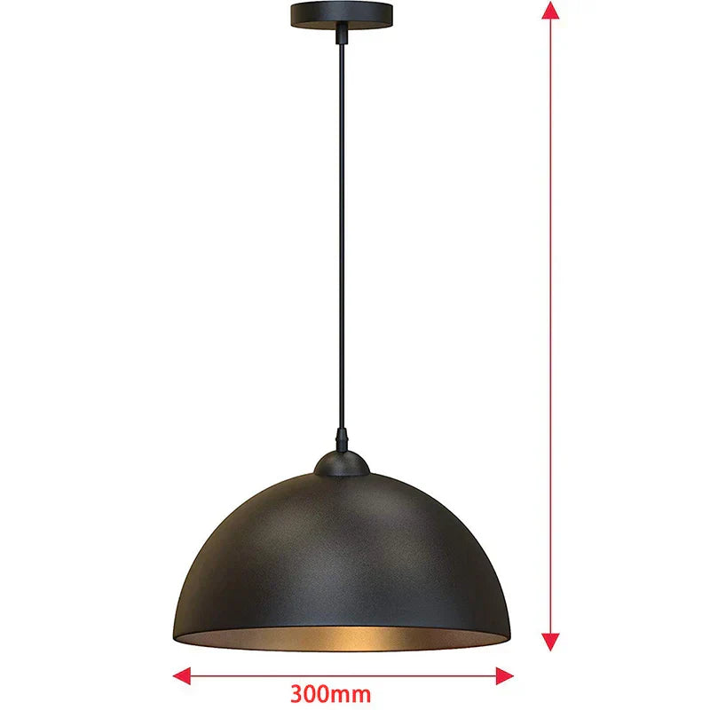 AuraDome Hanging Lamp Domed | Lighting | 90-240V | Premium Lighting Solution