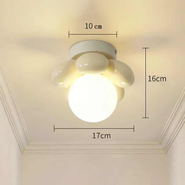 NordicBlossom Scandinavian Floral Ceiling Lamp | Lighting | LED | 90-260V | Premium Lighting Solution