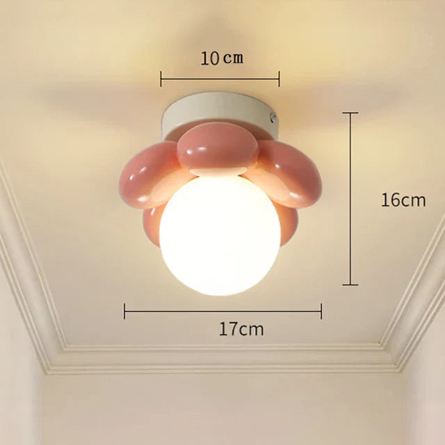 NordicBlossom Scandinavian Floral Ceiling Lamp | Lighting | LED | 90-260V | Premium Lighting Solution