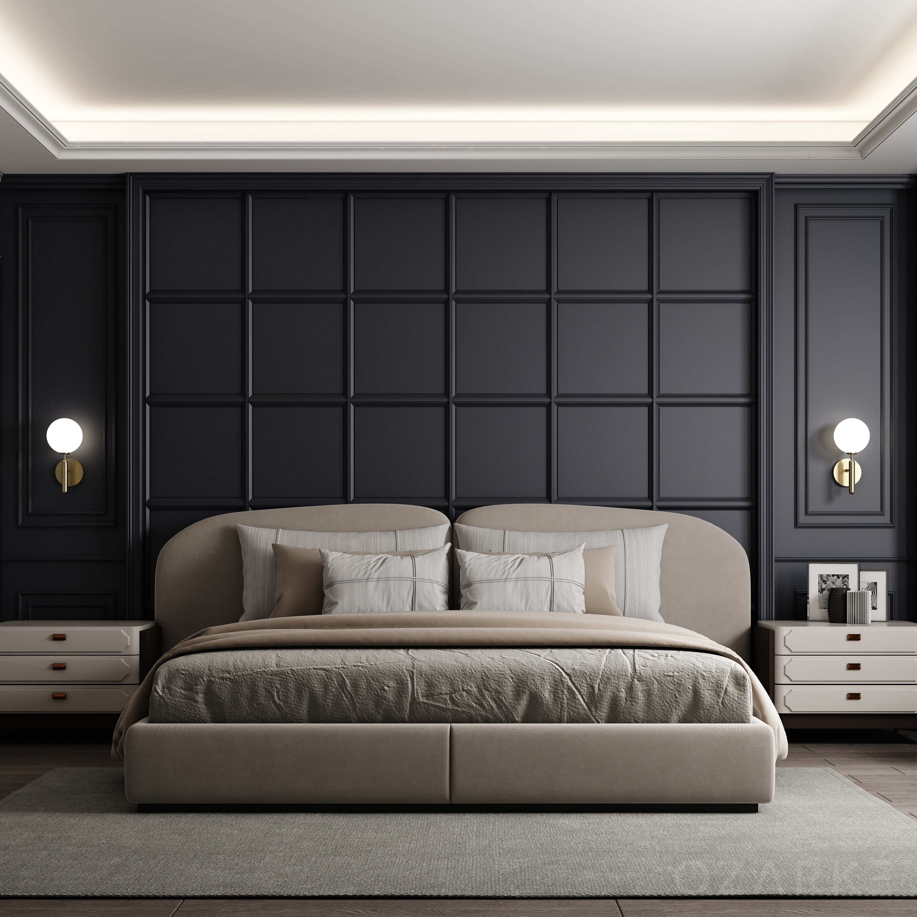 Nordic Luxury Wall Lamp Modern | Wall Lamp | glass/iron | 7W | 110V | Elegant Wall Illumination