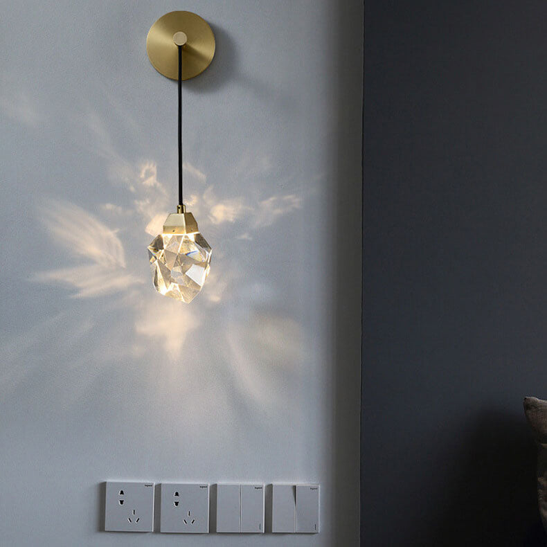 CrystalLux Modern wall lamp | Wall Lamp | Led | glass/metal | 220V - 240V | Elegant Wall Illumination