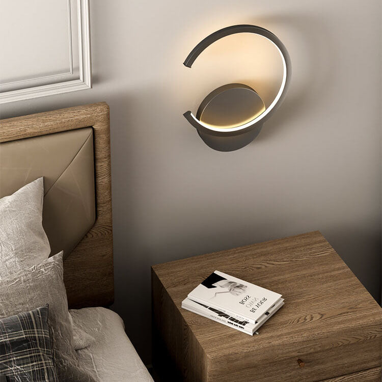 Minimalist round wall lamp | Wall Lamp | Led | Iron | Elegant Wall Illumination