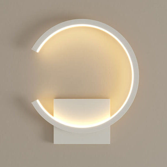Minimalist round wall lamp | Wall Lamp | Led | Iron | Elegant Wall Illumination