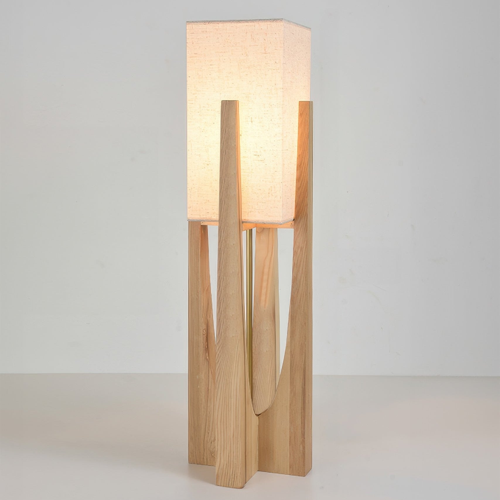 Japanese style walnut floor lamp | Floor Lamp | LED | cotton | 20w | 260v | Stylish Floor Lighting