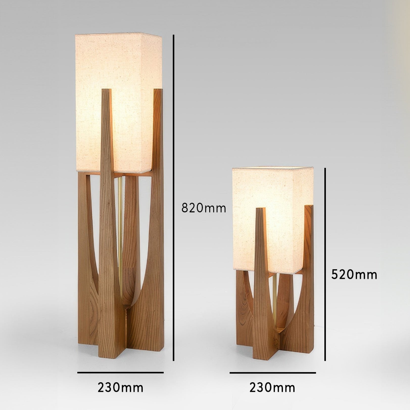 Japanese style walnut floor lamp | Floor Lamp | LED | cotton | 20w | 260v | Stylish Floor Lighting