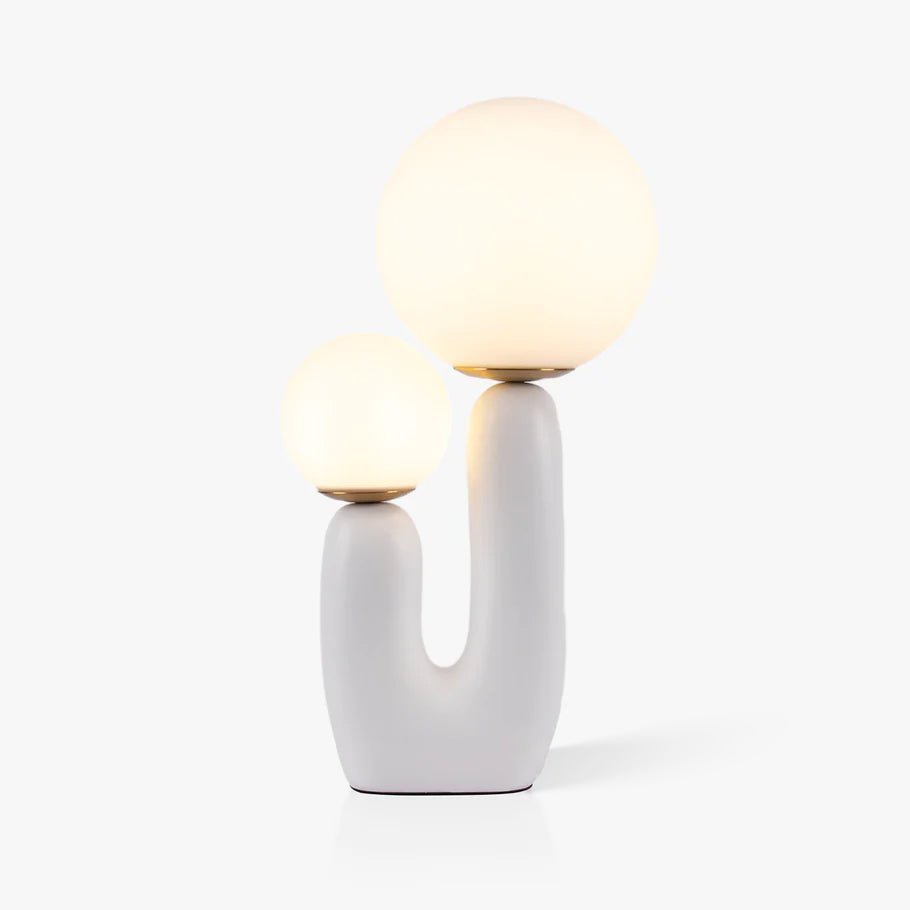 Modern Table Lamp Cactus Design | Table Lamp | LED | glass/Ceramic | 110-240V | Sleek Table Accent