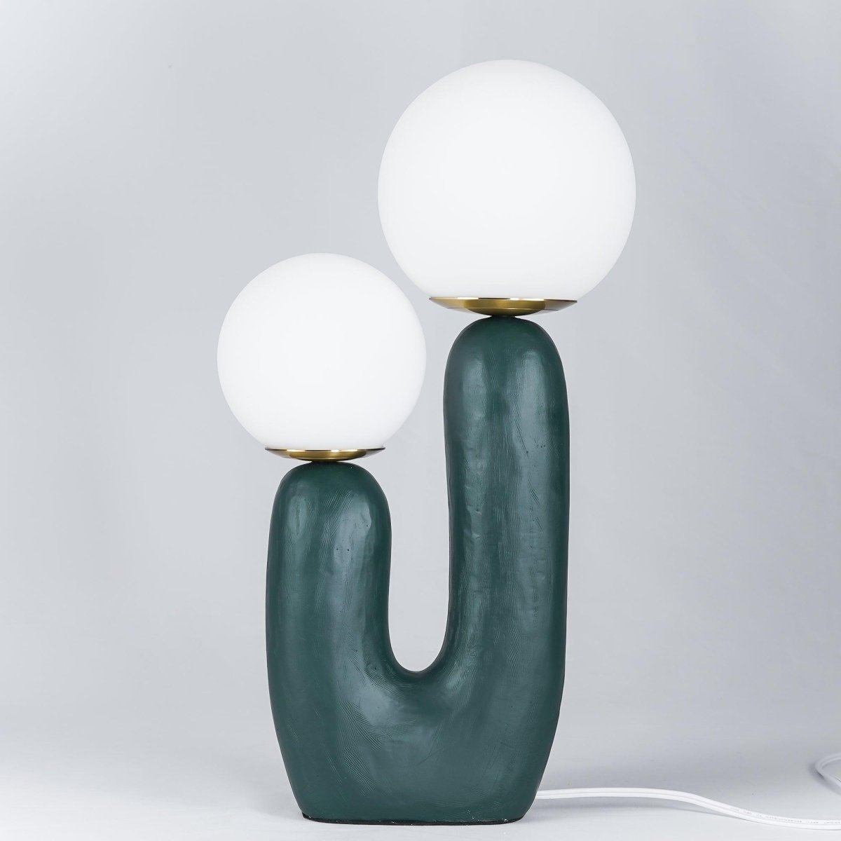 Modern Table Lamp Cactus Design | Table Lamp | LED | glass/Ceramic | 110-240V | Sleek Table Accent