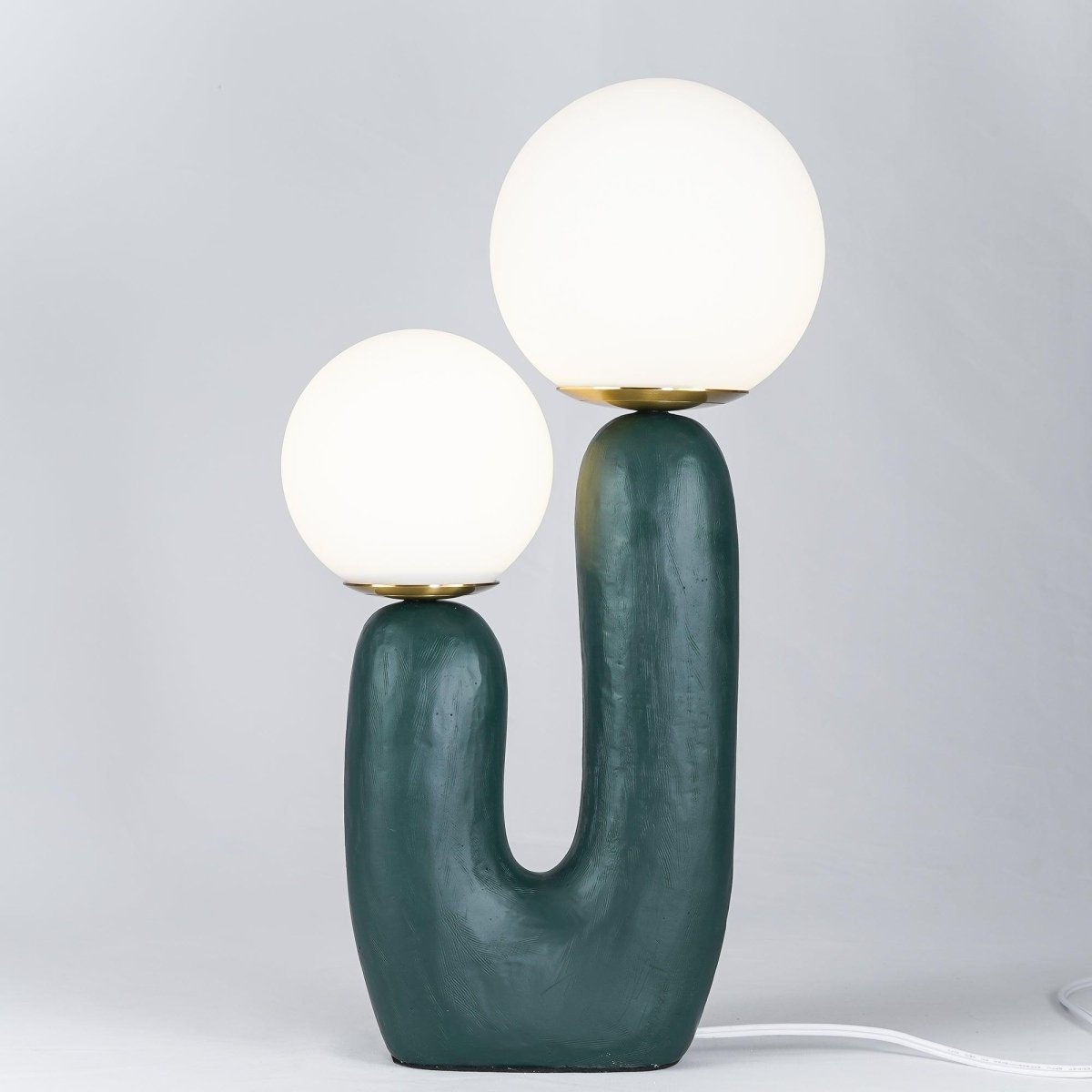 Modern Table Lamp Cactus Design | Table Lamp | LED | glass/Ceramic | 110-240V | Sleek Table Accent