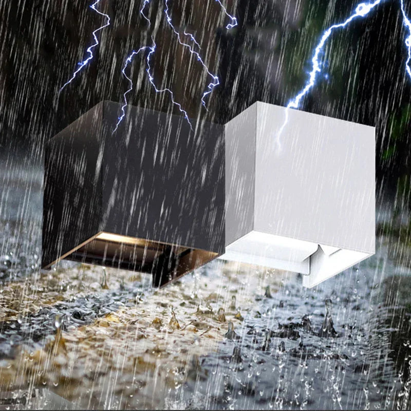 AquaShield Waterproof Outdoor Wall Lamps | Wall Lamp | aluminum | 85-265V | Elegant Wall Illumination