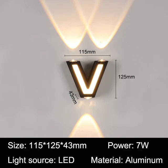 GlowLetters Outdoor lighting Letter | Lighting | LED | aluminum | 85-265V | Premium Lighting Solution