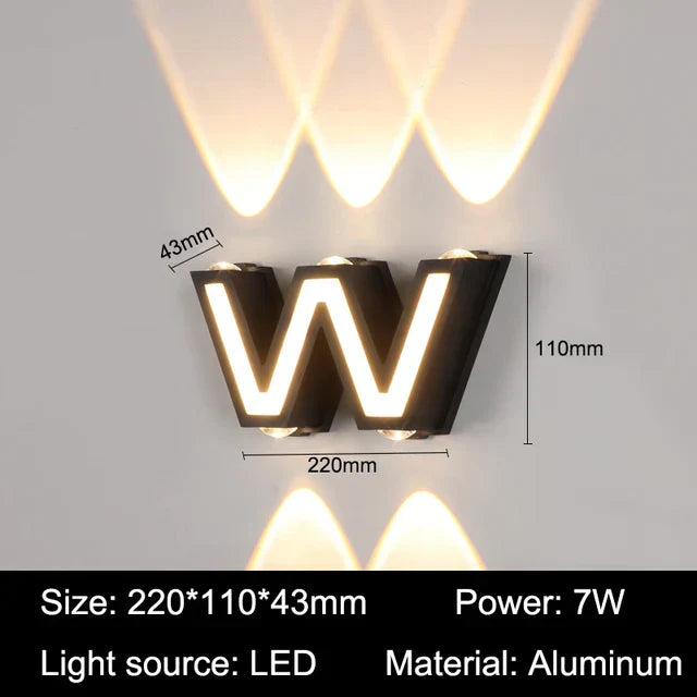 GlowLetters Outdoor lighting Letter | Lighting | LED | aluminum | 85-265V | Premium Lighting Solution