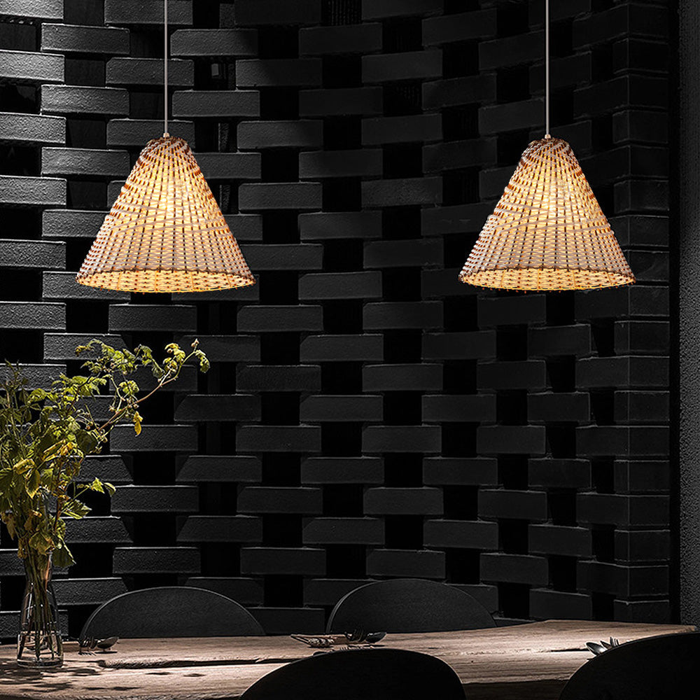 Boho Handmade Woven Wicker Hanging | Lighting | wood | Premium Lighting Solution