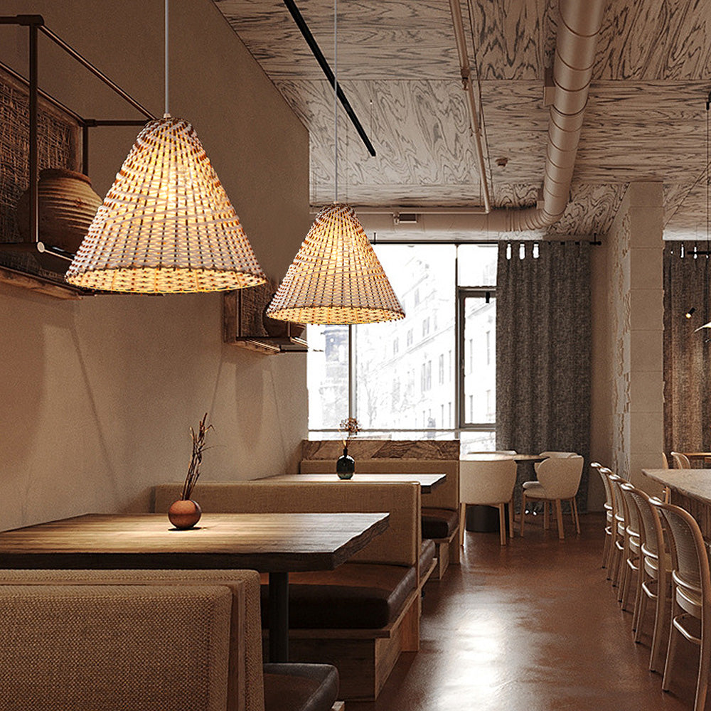 Boho Handmade Woven Wicker Hanging | Lighting | wood | Premium Lighting Solution