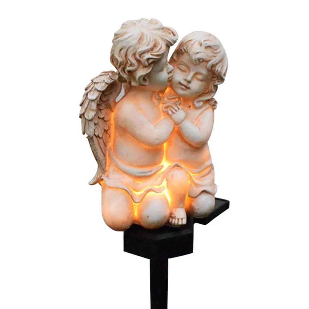 Luminaar Heavenly Resin Angel Solar | Lighting | LED | resin | Premium Lighting Solution