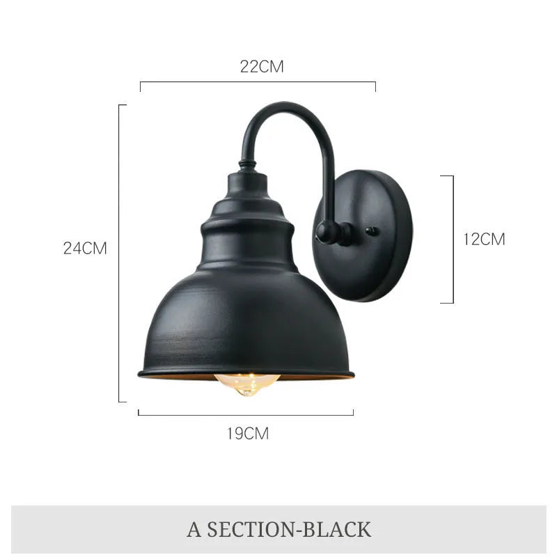 RetroLicht Waterproof Vintage Wall Lamp | Wall Lamp | LED | Elegant Wall Illumination