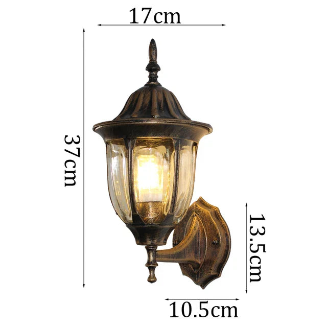 VintageElegance Retro Wall Lighting | Lighting | aluminum/glass | 85-265V | Premium Lighting Solution