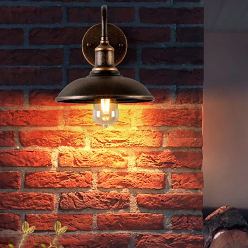 Luminoir Classic Water-resistant Vintage Wall | Wall Lamp | metal | 9W | 90-260V | Elegant Wall Illumination