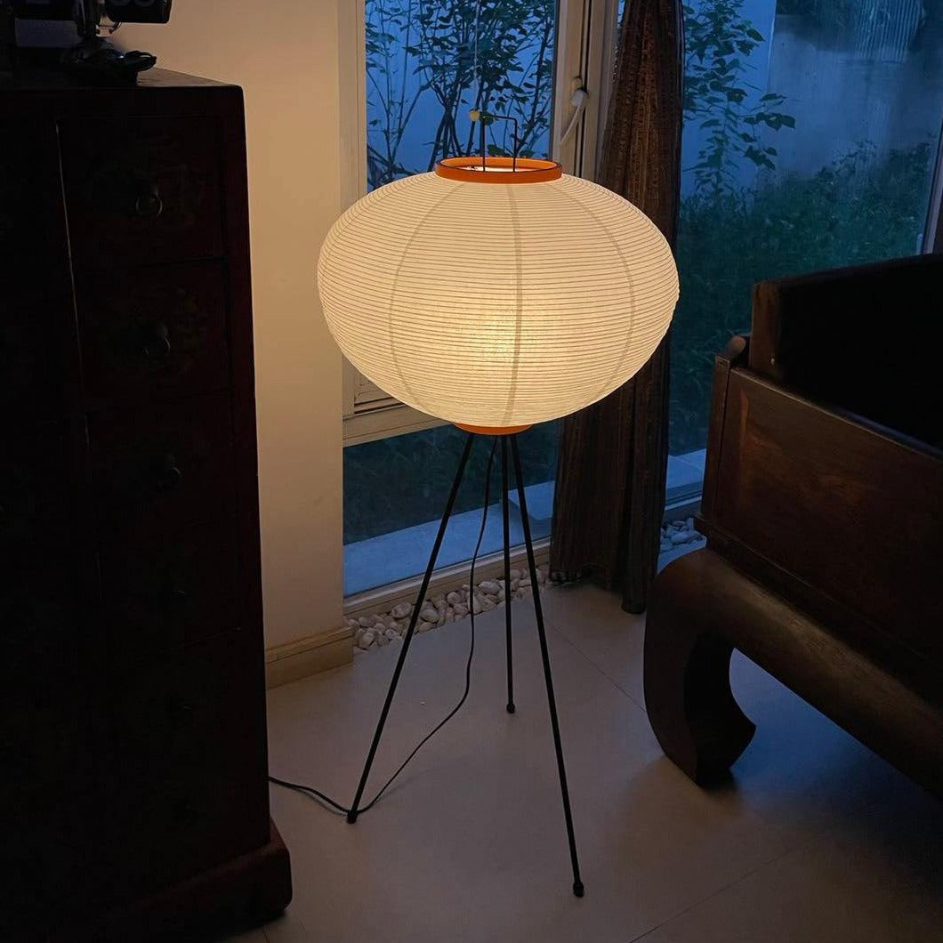 Rice paper floor lamp | Floor Lamp | LED | metal | 240v | Stylish Floor Lighting