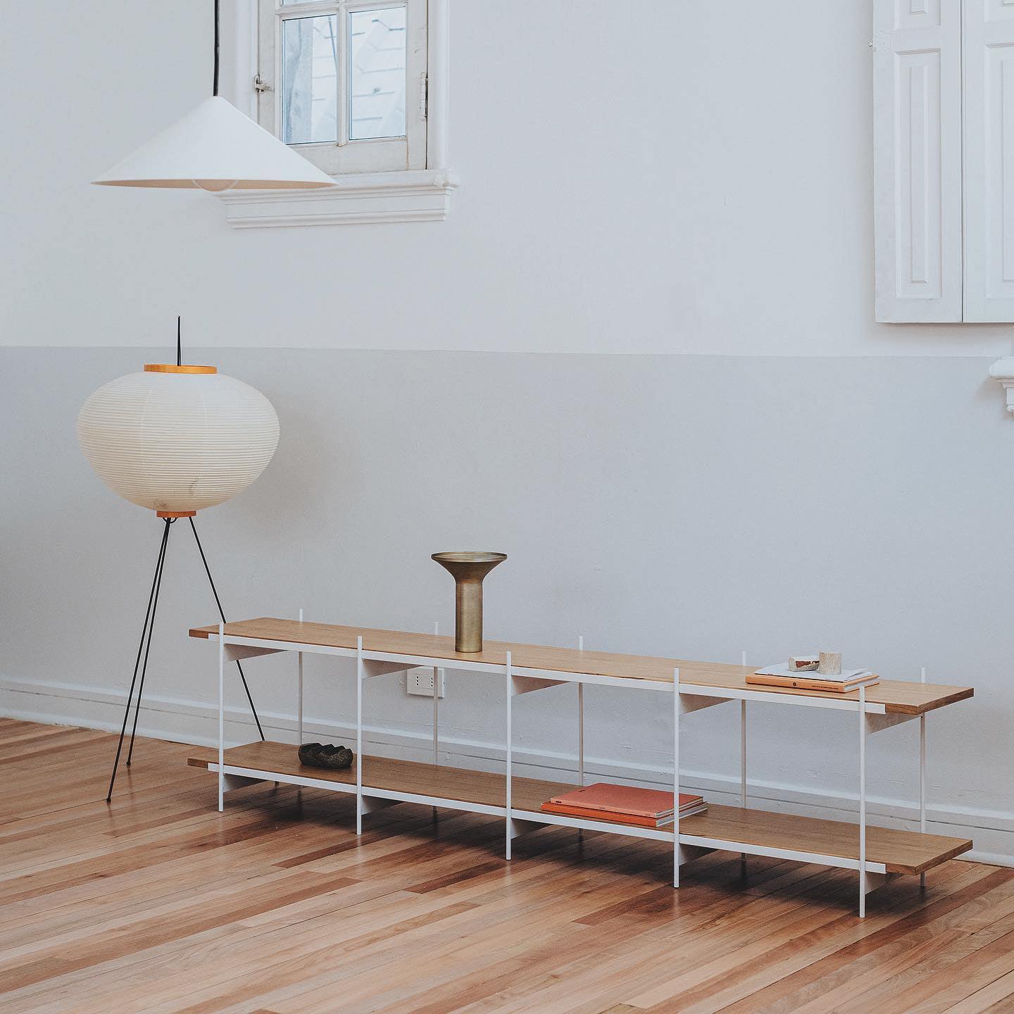 Rice paper floor lamp | Floor Lamp | LED | metal | 240v | Stylish Floor Lighting