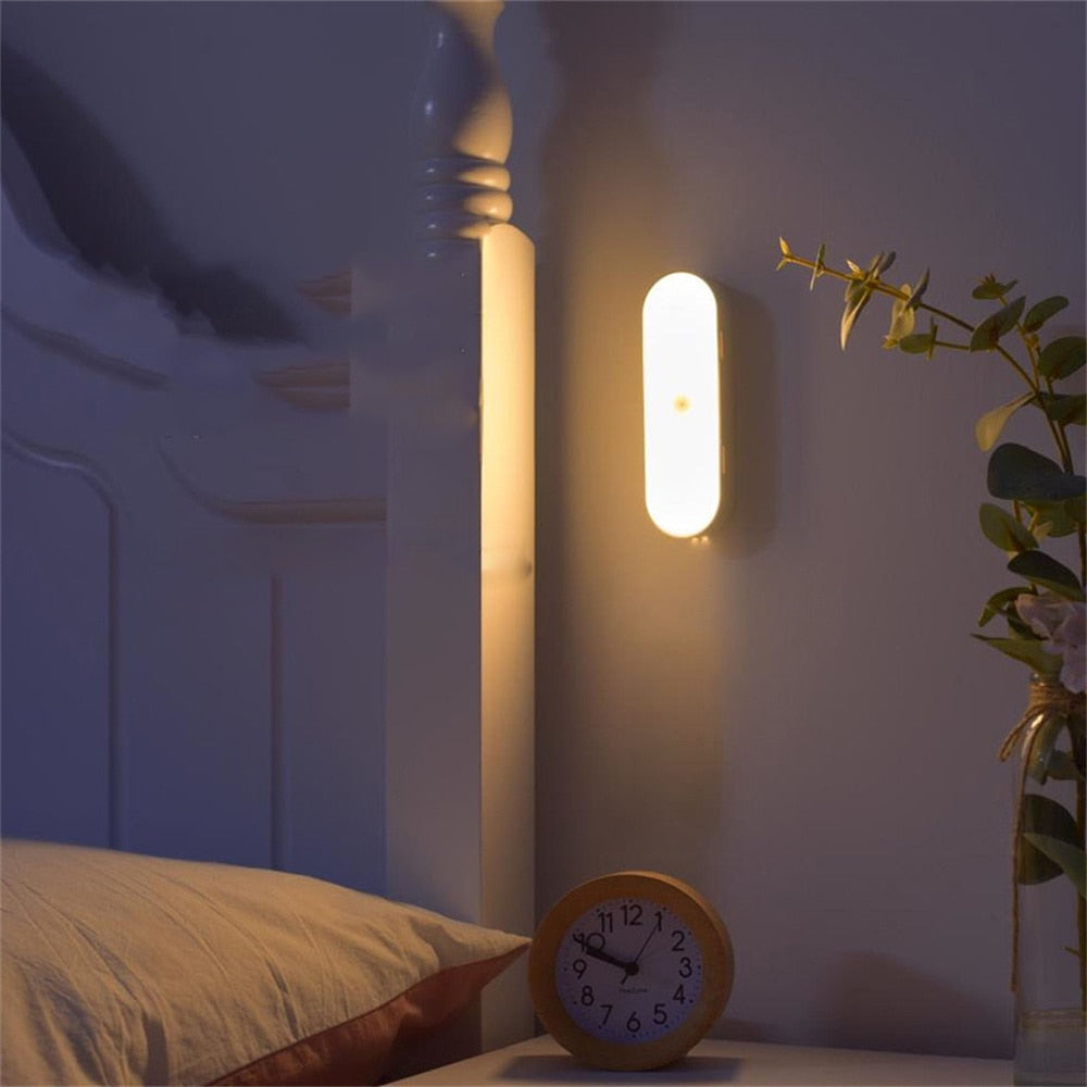 LightGuard Rechargeable Motion Sensor Wall | Wall Lamp | 3W | 5V | Elegant Wall Illumination