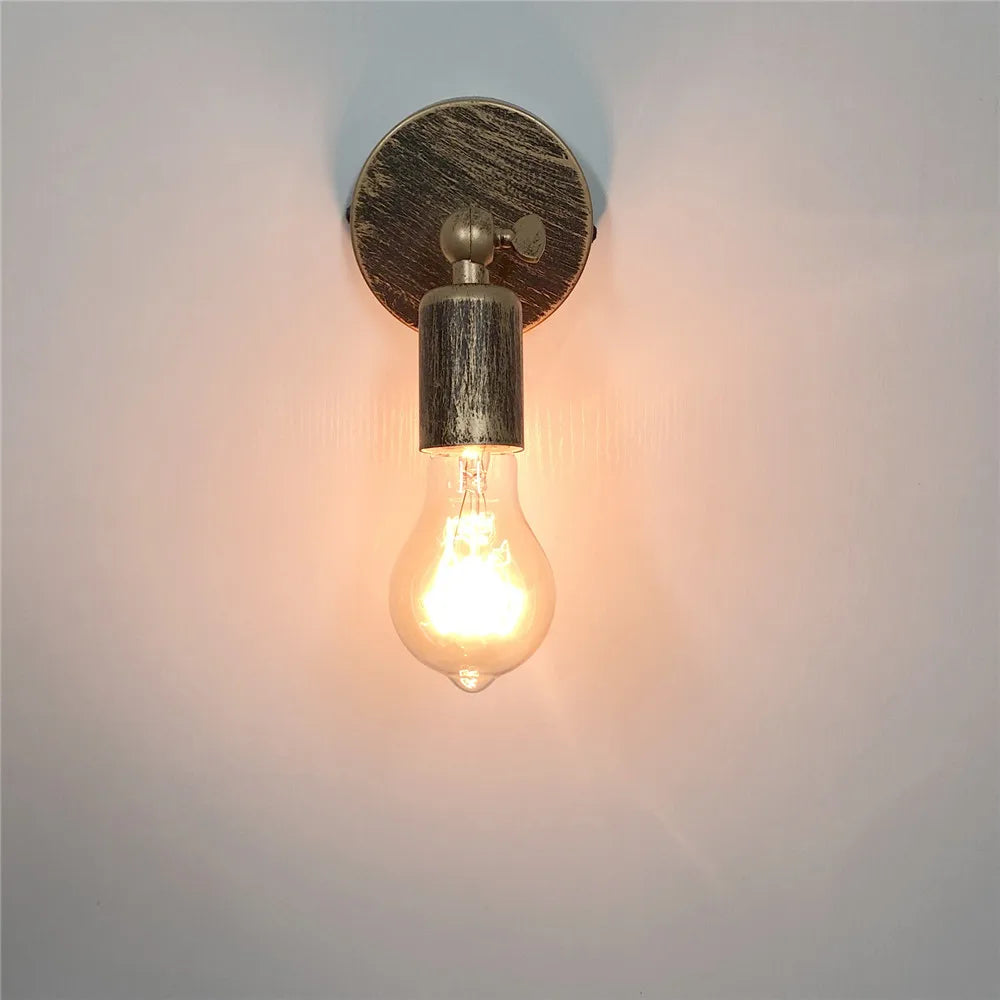 IndustrialBronze Adjustable Retro Wall Lamp | Wall Lamp | iron/metal | 60W | 90V - 240V | Elegant Wall Illumination