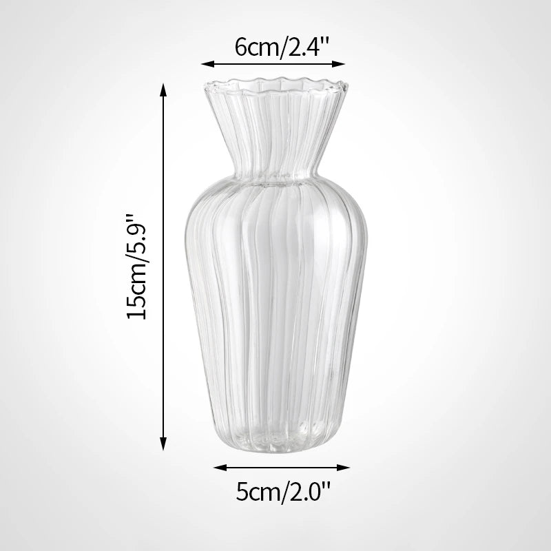 Retro Glass Flower Vase Home Decoration | Vase | glass | Elegant Home Decor