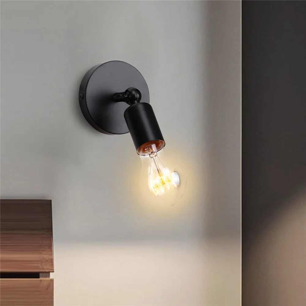 IndustrialBronze Adjustable Retro Wall Lamp | Wall Lamp | iron/metal | 60W | 90V - 240V | Elegant Wall Illumination