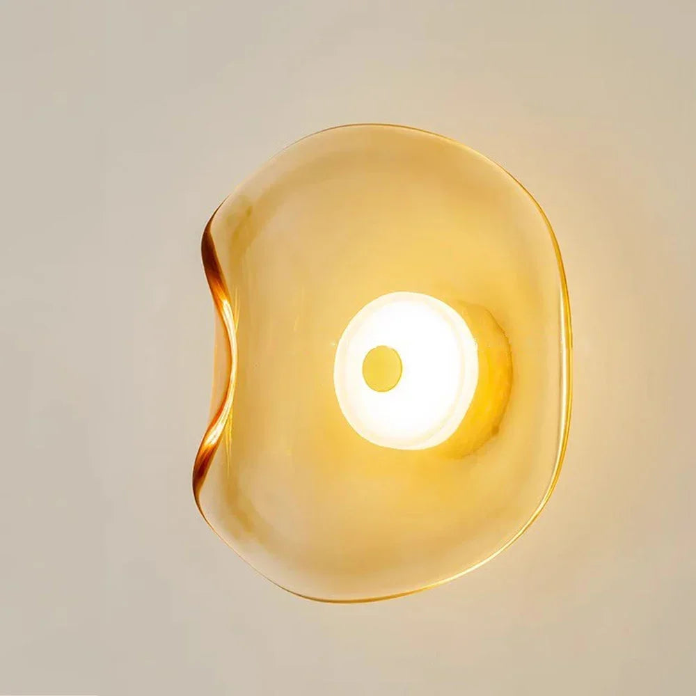 GlasLight Wall Lamp Bedroom Bedside | Wall Lamp | Led | glass/iron | 90V - 260V | Elegant Wall Illumination