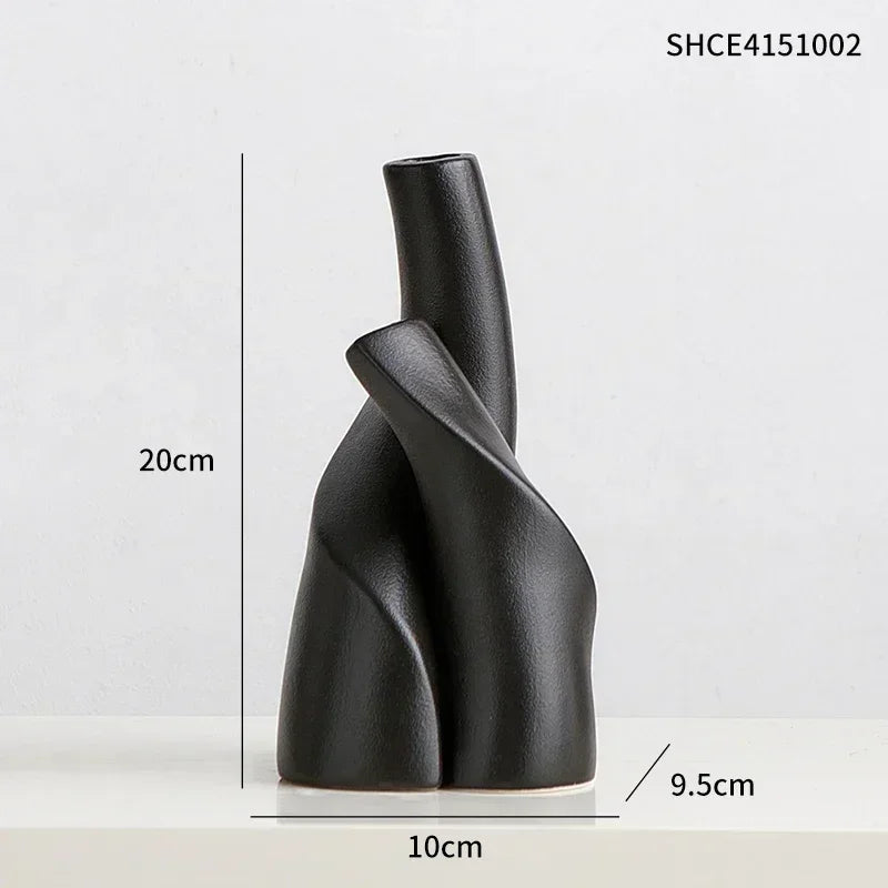 Modern Art Vases Abstract Design Vases | Vase | ceramic | Elegant Home Decor