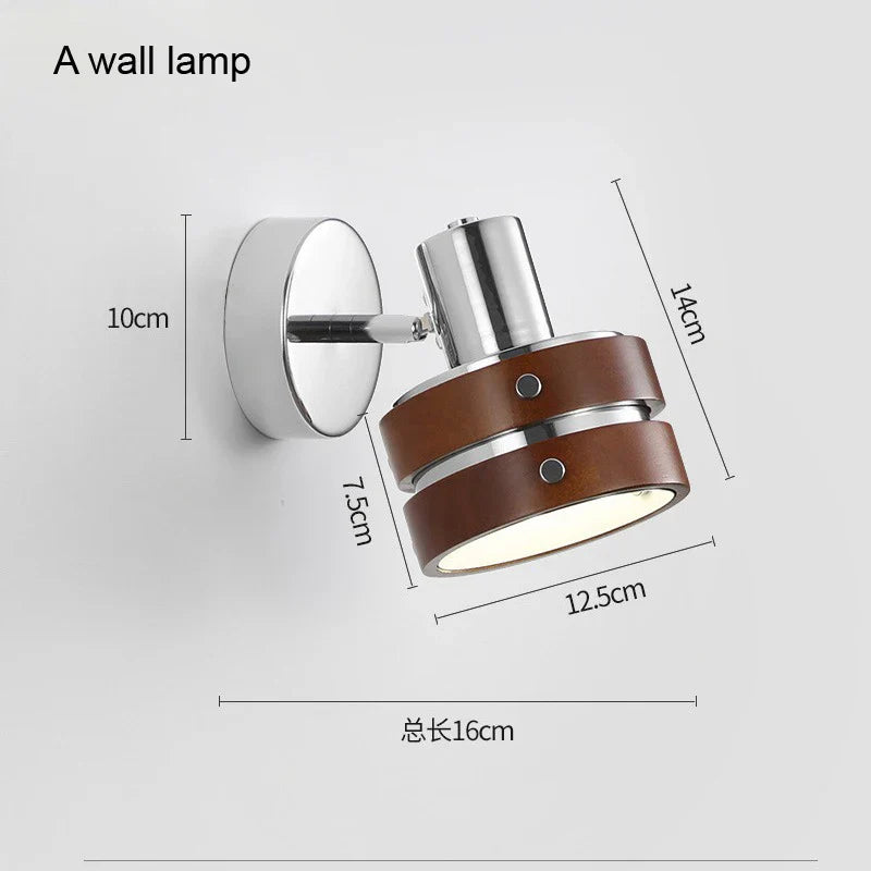 TelescopicLamp Telescopic Bedside Lamp Reading | Lighting | iron/wood | 60W | 90V - 240V | Premium Lighting Solution