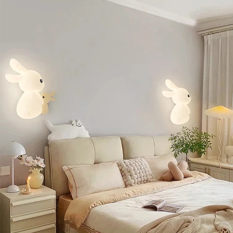 RabbitLicht Cute Rabbit Wall Lamp | Wall Lamp | Led | Warm White | iron | 24W | 110V - 220V | Elegant Wall Illumination