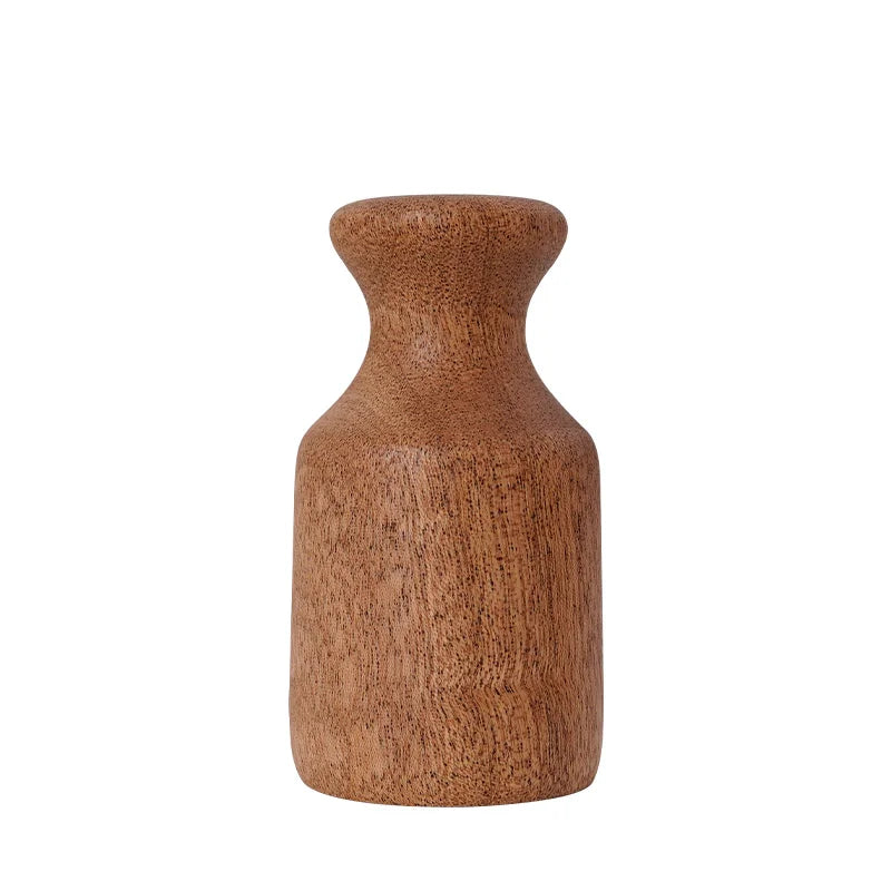 Tall Elegance Hand-Made Wooden Vase Slender | Vase | wood | Elegant Home Decor