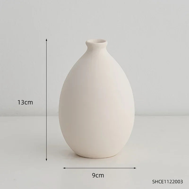 Minimalist Peach Vase Smooth Finish Vase | Vase | ceramic | Elegant Home Decor