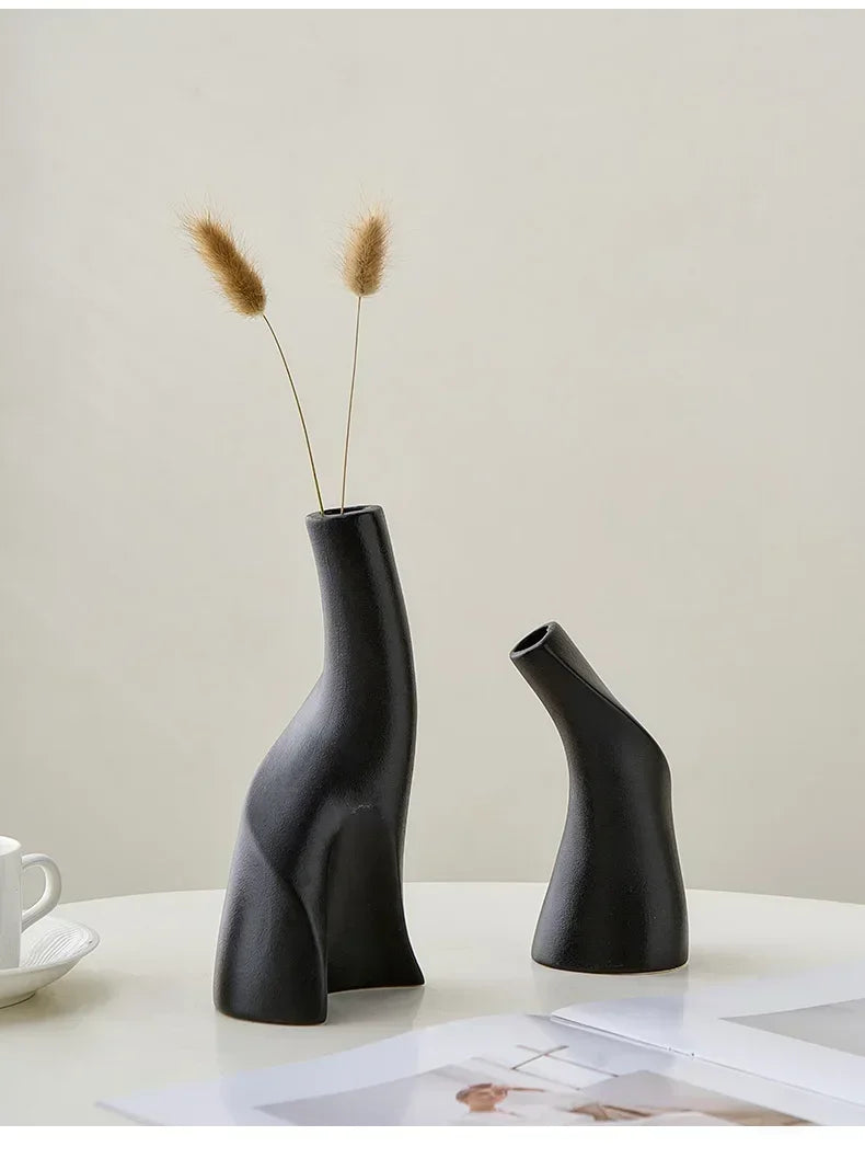 Modern Art Vases Abstract Design Vases | Vase | ceramic | Elegant Home Decor