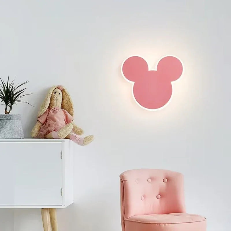 PinkRabbit Children's Room Wall Lamp | Wall Lamp | Led | Warm White | metal | 18W | 220V - 240V | Elegant Wall Illumination