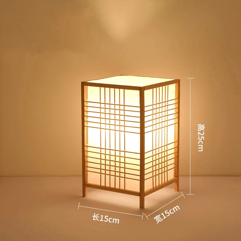 Bamboo Weaving Bamboo Handicrafts Minimalist | Wall Lamp | LED | Wood | 5W | Elegant Wall Illumination