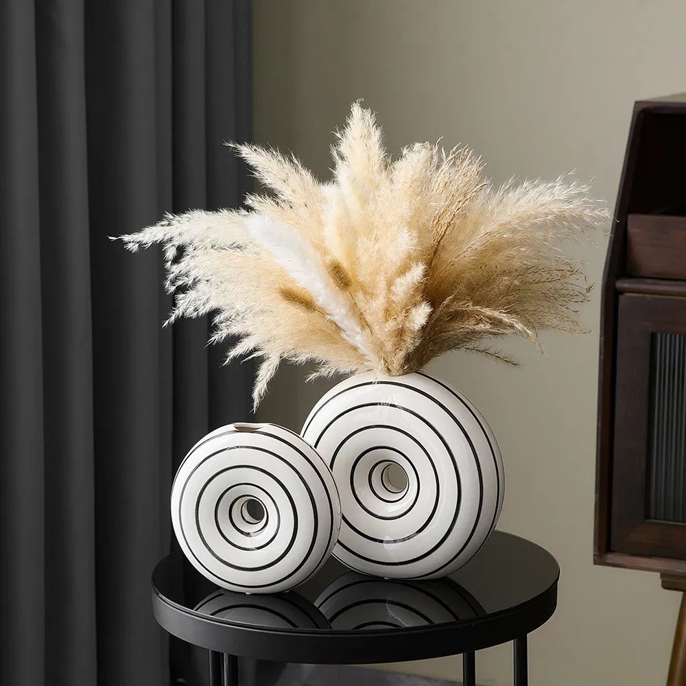 Vase Swirl | Decorative Item | Elegant Home Decor