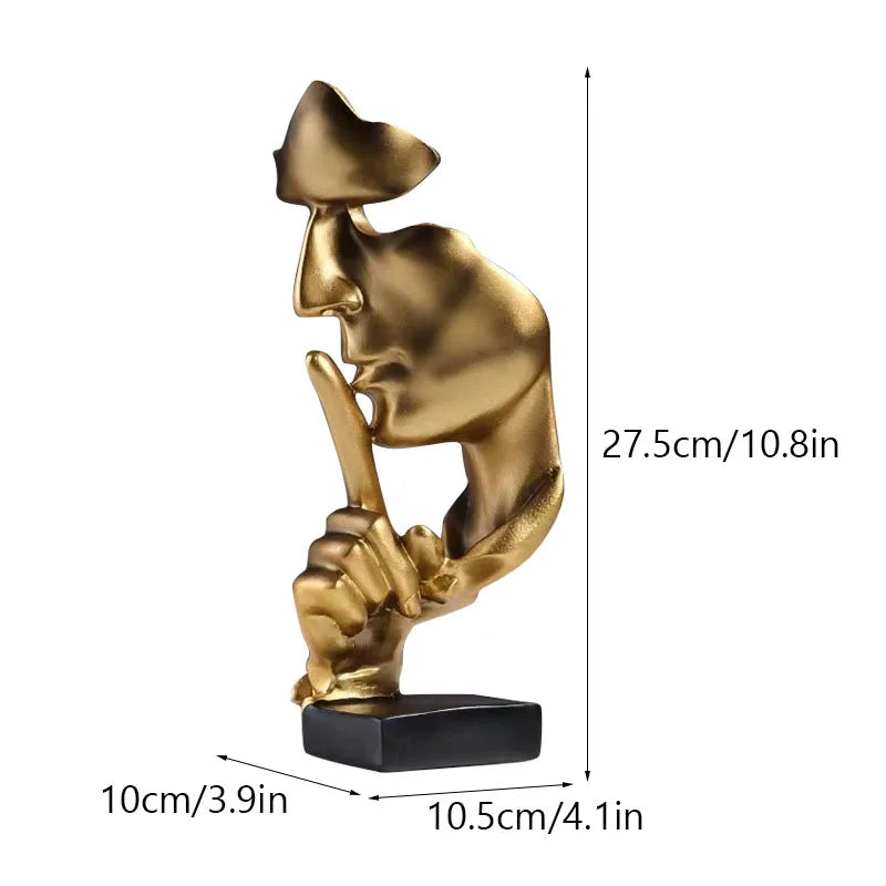 Image Silence | Decorative Item | Plastic | Elegant Home Decor