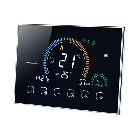 Smart WiFi Thermostat Temperature Controller for Gas Boiler Electric Underfloor | Thermostats | PC, ABS | 1.5W | 95-240V