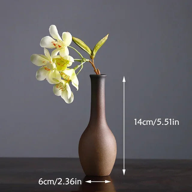 Petite Sandstone Vase Modern Ceramic Vase | Vase | ceramic | Elegant Home Decor