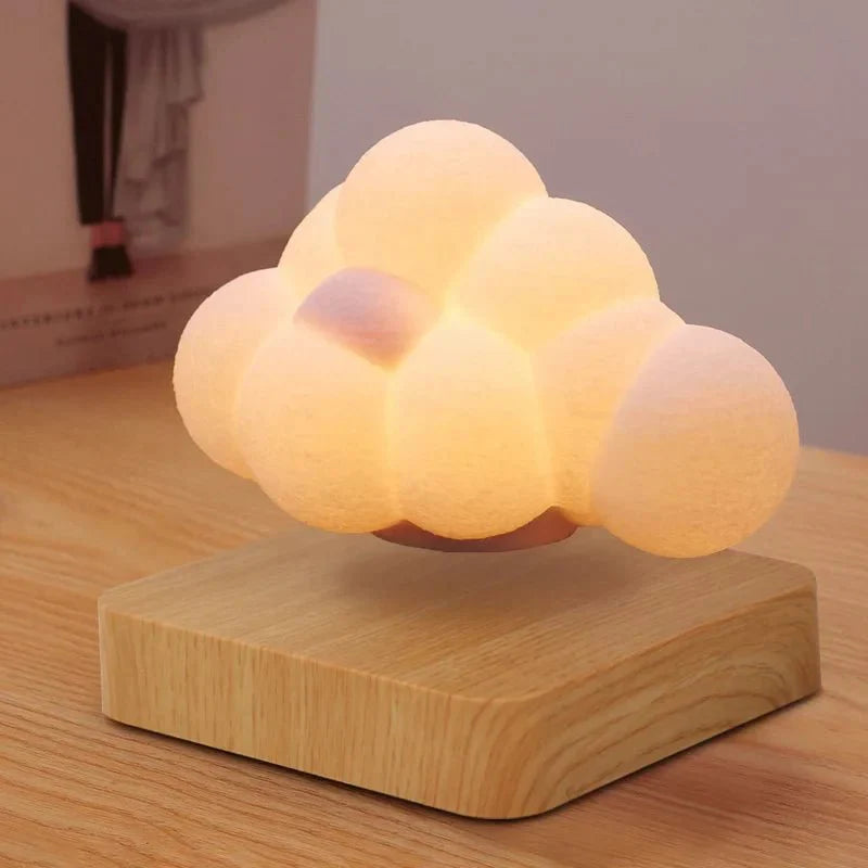 Nebuvia Floating Cloud Lamp | Table Lamp | LED | wood/ABS | 15W | Sleek Table Accent