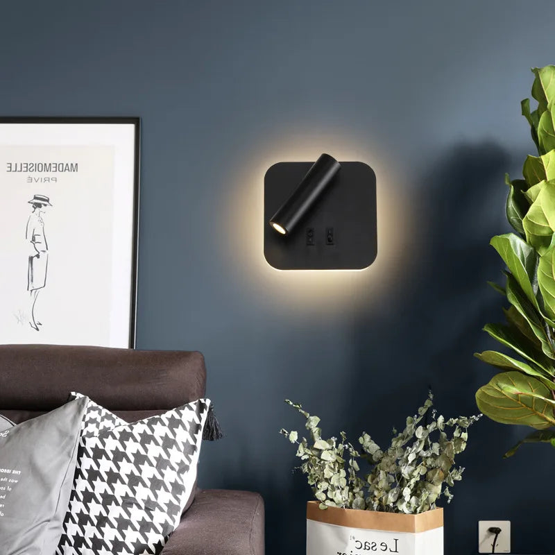 FlexiLicht Modern Wall Lamp | Wall Lamp | Led | Warm White | aluminum | 85V - 265V | Elegant Wall Illumination