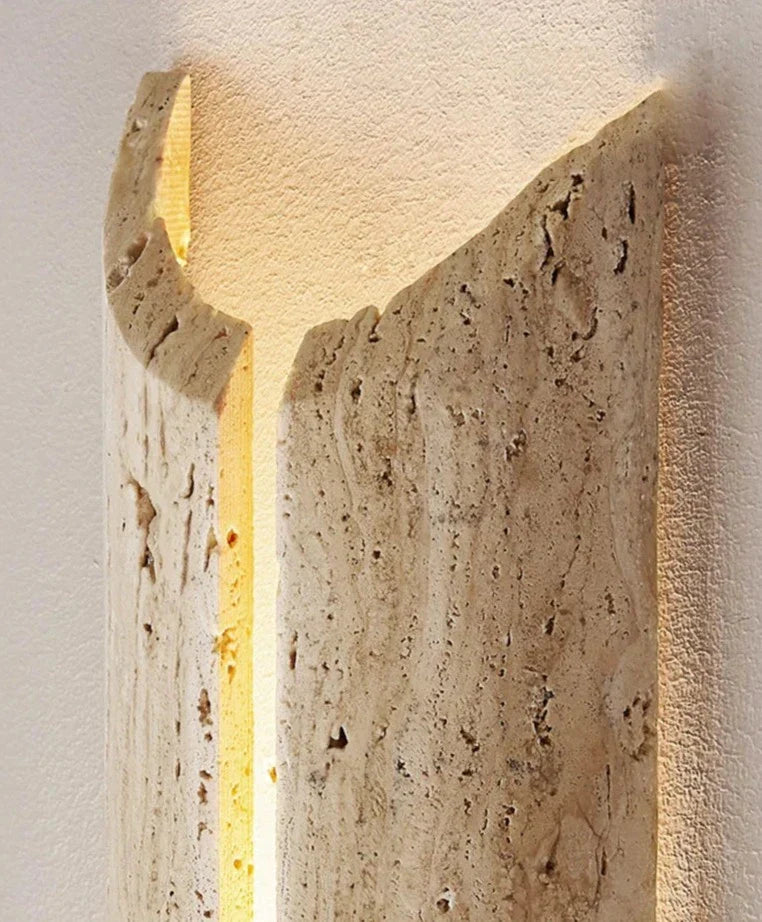 Denahi Stonelamp Vertical Wall Lamp | Wall Lamp | 20V | Elegant Wall Illumination