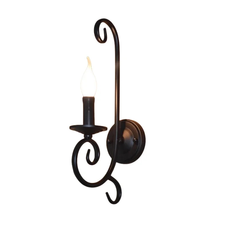 VintageGlow Industrial Wall Lamp Long | Wall Lamp | iron/metal | 110V - 240V | Elegant Wall Illumination