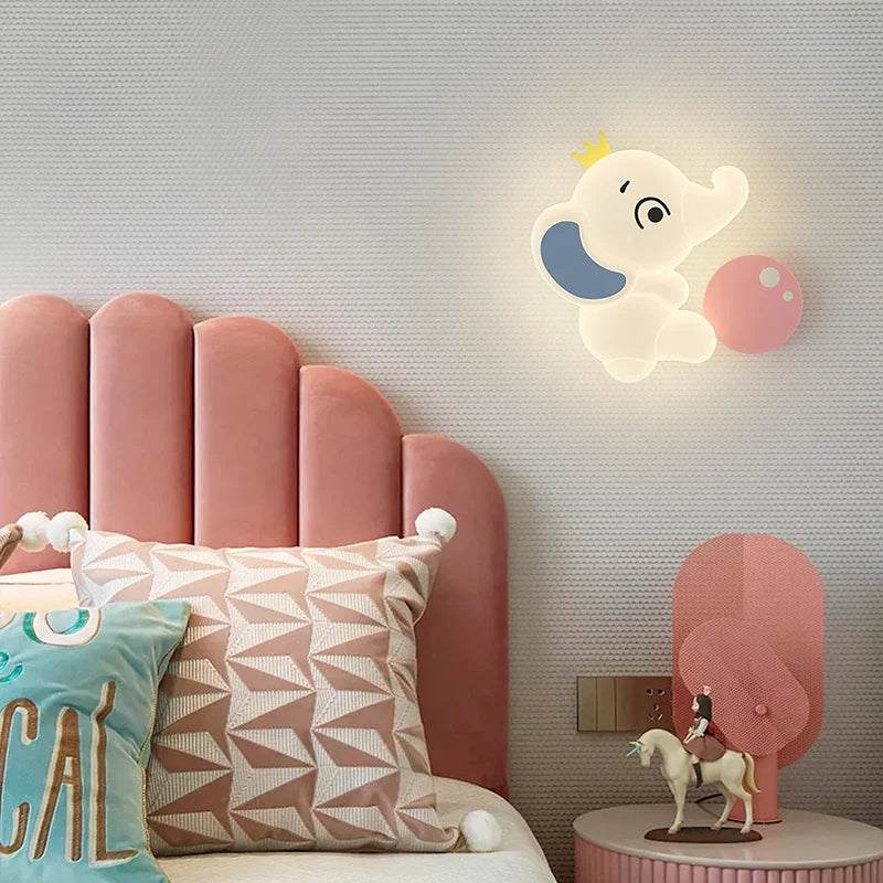 SavanneKids Cartoon Wall Lamp | Wall Lamp | Led | metal | 15W | 220V - 240V | Elegant Wall Illumination