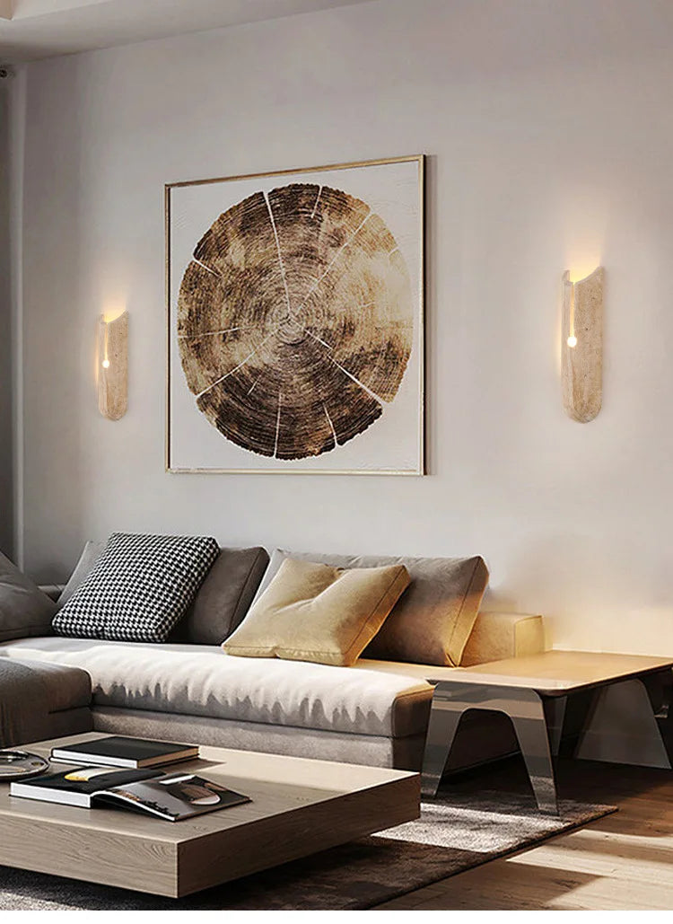 Denahi Stonelamp Vertical Wall Lamp | Wall Lamp | 20V | Elegant Wall Illumination