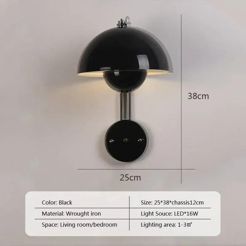 NordicGlow Minimalist Multicolor Wall Lamp | Wall Lamp | Led | Warm White | iron | 16W | 90V - 260V | Elegant Wall Illumination