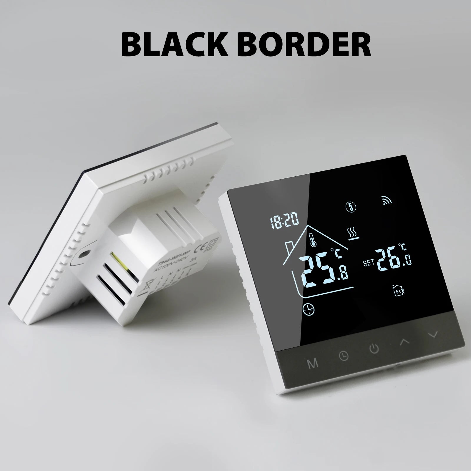 Beok Tuya Wifi Temperature Controller 220V Gas Bolier Touch Screen Thermostat | Thermostats | PC, ABS, Glass | 220V